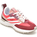 Pantofi sport PEPE JEANS multicolor, LUCKY MAIN, din material textil, Pepe Jeans