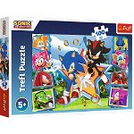 Puzzle Trefl - Sonic, Minunata lume a lui Sonic, 100 piese