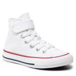 Tenisi Baieti, Fete, Converse, 300431160, Textil, Alb, Alb