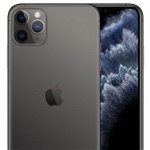 Telefon Mobil Apple iPhone 11 Pro Max, OLED Multi‑Touch 6.5inch, 256GB Flash, Camera Tripla 12MP, Wi-Fi, 4G, iOS (Gri), Apple