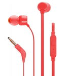 Casti In-Ear JBL T160 cu fir, Microfon, Jack 3.5 mm, Rosu, JBL