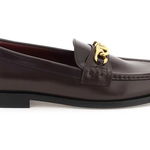 Valentino Garavani Vlogo Chain Loafers BITTER CHOCOLATE