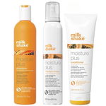 Milk Shake Moisture Plus - Pachet hidratare sampon+balsam+spuma 750ml, Milk Shake