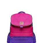 Ghiozdan scoala Hansen LEGO Core Line - design roz/violet