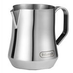 Delonghi Cana pentru spumarea laptelui De’Longhi, Otel inoxidabil, 350 ml