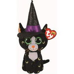 Jucarie de plus TY - Beanie Boos, Pisica, 15 cm