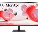 Monitor LG, 31.5", VA, Full HD, 5ms, 100hz, HDMIx2, VESA 100x100mm, Negru