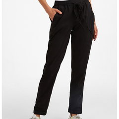 Pantaloni din amestec de lyocell cu snur, OXXO