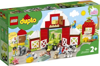 LEGO DUPLO - Hambar tractor si animale de la ferma 10952