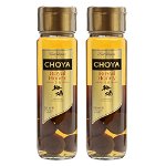 Set Bautura Alcoolica Royal Honey, Choya, 17% Alcool, 2 Sticle x 0.7 l