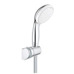 Set para dus Grohe New Tempesta 100, 5.7 l/min, 2 functii, suport ajustabil si furtun inclus, Crom, Grohe