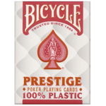 Pachet carti de joc poker profesionale Bicycle Prestige Rosu, Bicycle