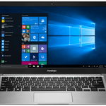 Laptop Prestigio SmartBook 141 C3 (Procesor Intel Atom® x5-Z8350 (2M Cache, up to 1.92 GHz), 14.1" HD, 2GB, 64GB eMMC, Intel® HD Graphics 400, Win10 Home, Argintiu)