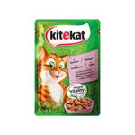 Mancare cu somon pentru pisici Kitekat 100 g Engros, 