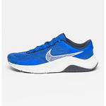 Nike, Pantofi pentru fitness Legend Essential 3, Alb, Albastru royal, 11.5