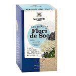 Ceai de Flori de Soc Sonnentor, bio, 18 plicuri, 27 g, Sonnentor