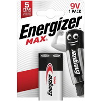 Baterie Alcalina Energizer Max, 9V, Energizer
