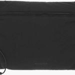 Bottega Veneta Nylon Light Paper Pochette Black, Bottega Veneta