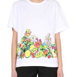 LOVE Moschino Fruit Print T-Shirt MULTICOLOUR, LOVE Moschino