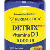 Vitamina D3 naturala 5000UI, 30 capsule, Herbagetica