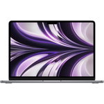13.6'' MacBook Air 13 with Liquid Retina, M2 chip (8-core CPU), 8GB, 512GB SSD, M2 10-core GPU, macOS Monterey, Space Grey, INT keyboard, 2022, Apple