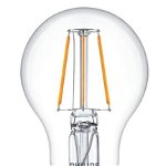 Pack 3 bulbs led vintage philips classic a60, e27, 4.3w (40w), 470 lm, warm white light (2700k)