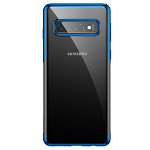 Husa protectie Baseus pentru Samsung Galaxy S10 Plus, Shining, Albastra