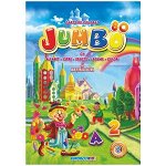 Carte de colorat Jumbo cu povesti si abtibilduri, editura Eurobookids