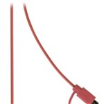 Cablu Valueline USB 2.0 A tata - micro B tata cu adaptor lightning, 1 m, rosu