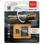 Card MicroSD Imro, UHS-3, Clasa 10, Capacitate Stocare 128 GB, Imro
