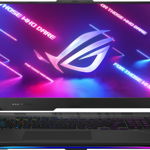 Gaming 17.3'' ROG Strix SCAR 17 G733PZ, QHD 240Hz, Procesor AMD Ryzen 9 7945HX (64M Cache, up to 5.4 GHz), 16GB DDR5, 1TB SSD, GeForce RTX 4080 12GB, No OS, Off Black, 3Yr, Asus