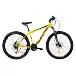Bicicleta MTB Colinelli COL27, Marimea S, 27.5 inch, Verde, Schimbator Shimano Altus, 24 Viteze, Cadru Aluminiu, Frane pe Disc, Colinelli