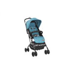 Lorelli - Carucior pentru nou-nascut Helena, geanta de transport inclusa, cadru aluminiu, Sea Blue