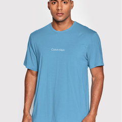 CALVIN KLEIN, Tricou de casa cu imprimeu logo, Gri, L CALVIN KLEIN, Tricou de casa cu imprimeu logo, Gri, L