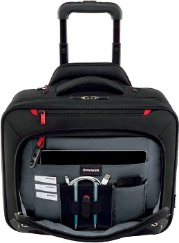 Troller laptop 600664, extensibil, rotile, compartiment Tableta / eReader, Wenger TRANSFER (EAN:7613329008225), 16 inci, 41 cm,, Wenger