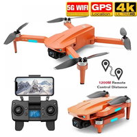 Drona L700 PRO 4K GPS, camera dual profesionala 4k HD ESC, 5G Wifi, GPS, brate pliabile, distanta de control ~1200 m, capacitate baterie 7.4V 2200 mAh, autonomie zbor ~ 25 de minute, SLX