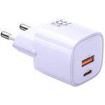 
        Incarcator retea Mcdodo CH-0155 GaN, USB/USB-C, 33W, Mov        Cod produs: 169221
      