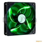 FAN FOR CASE COOLER MASTER SickleFlow 120x120x25 mm, w. 4 LED green, rifle bearing 'R4-L2R-20AG-R2'