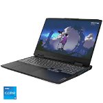 Laptop Lenovo IdeaPad Gaming 3 15IAH7, 15.6", Full HD, Intel Core i5-12450H, 8GB RAM, 512GB SSD, GeForce RTX 3050, No OS, Onyx Grey