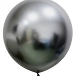 Balon Jumbo Cromat 45 cm Negru Engros, 