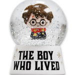 Decoratiune Snow Globe Harry Potter, Kawaii Harry Potter, Transparent, 6 cm