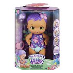 Papusa My Garden Baby Feed Change Baby Butterfly ( Purple Hair) (gyp11) 