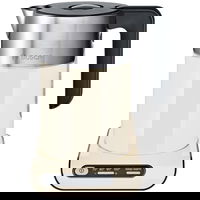 Fierbator cordless Bosch TWK8611, 2400 W, 1.5 l, Alb