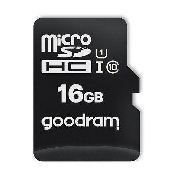 Card de memorie Goodram, HC UHS-I class10 Micro-SD, 16 GB, Negru, Goodram