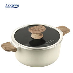 Cratita cu capac Cooking by Heinner Wild Stone aluminiu 20x9.5cm 2.5L Cratita cu capac Cooking by Heinner Wild Stone aluminiu 20x9.5cm 2.5L
