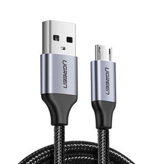 Cablu Date si Incarcare USB-A - microUSB UGREEN US290, 18W, 1.5m, Negru, UGREEN
