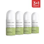 Pachet 3+1 Gratis Deodorant natural roll-on Aloe Vera | Terralura, Terralura