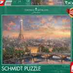 Schmidt Puzzle Schmidt - Thomas Kinkade: Paris, orasul iubirii, 1000 piese, Schmidt