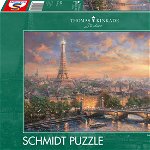 Schmidt Puzzle Schmidt - Thomas Kinkade: Paris, orasul iubirii, 1000 piese, Schmidt