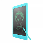 Tableta digitala 10 inch pentru scris si desenat cu ecran LCD albastru, krasscom